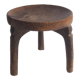 Wa-Hehe tribal carved tripod stool, Tanzania 1950s