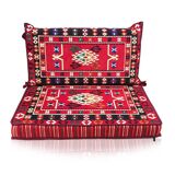 Red Oriental Sofa