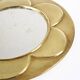 Miroir rond ancien en laiton
