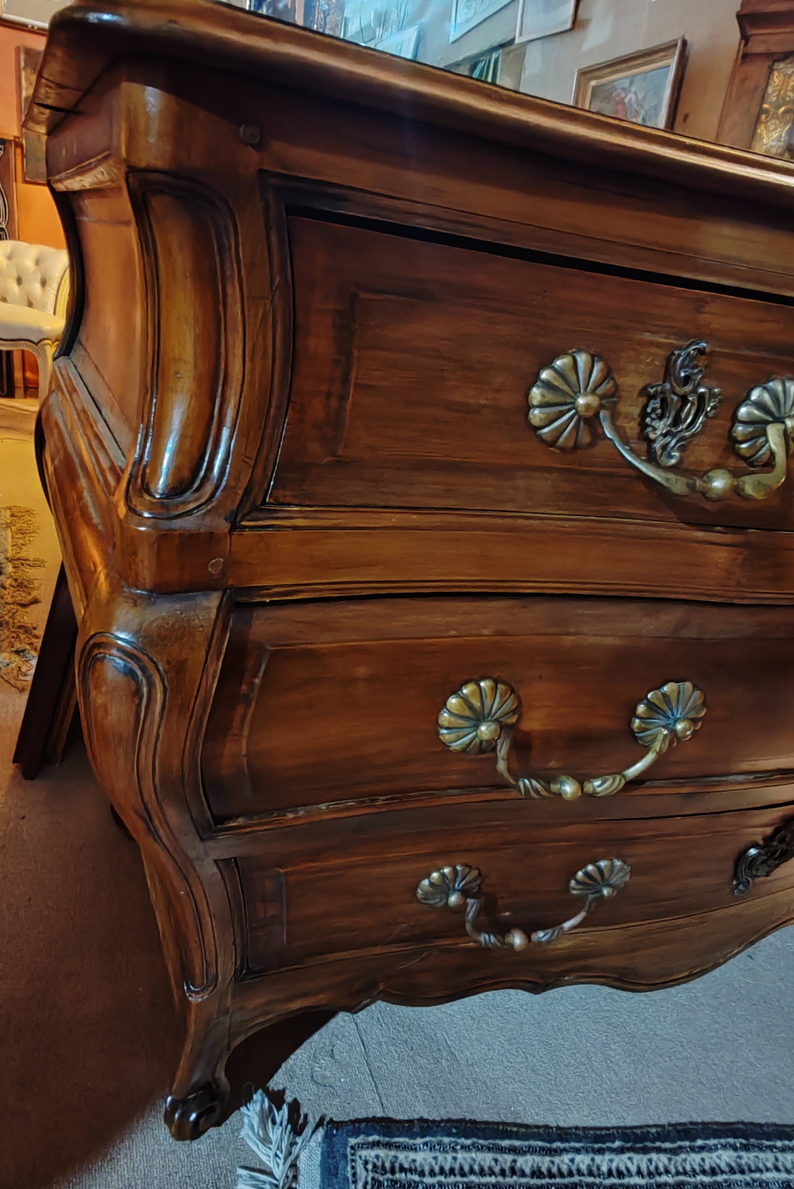 Louis XV style chest of drawers, Bordeaux type