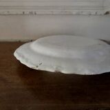 18th-century Moustiers earthenware plate with floral decoration