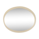 Vintage round white mirror 1960s