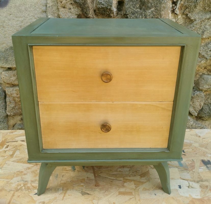 1960s bedside table