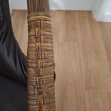 Vintage armchair in Manila style, Denmark, 1960s