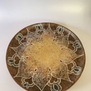 B.Buffat dish, 30 cm for the Grange aux Potiers 60s-70s