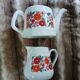 Vintage coffee pot + milk jug