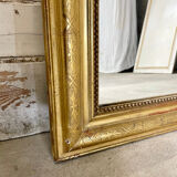 Mirror louis philippe gilded 19th