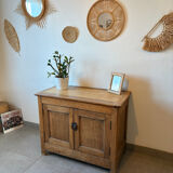 Vintage Parisian buffet in solid oak