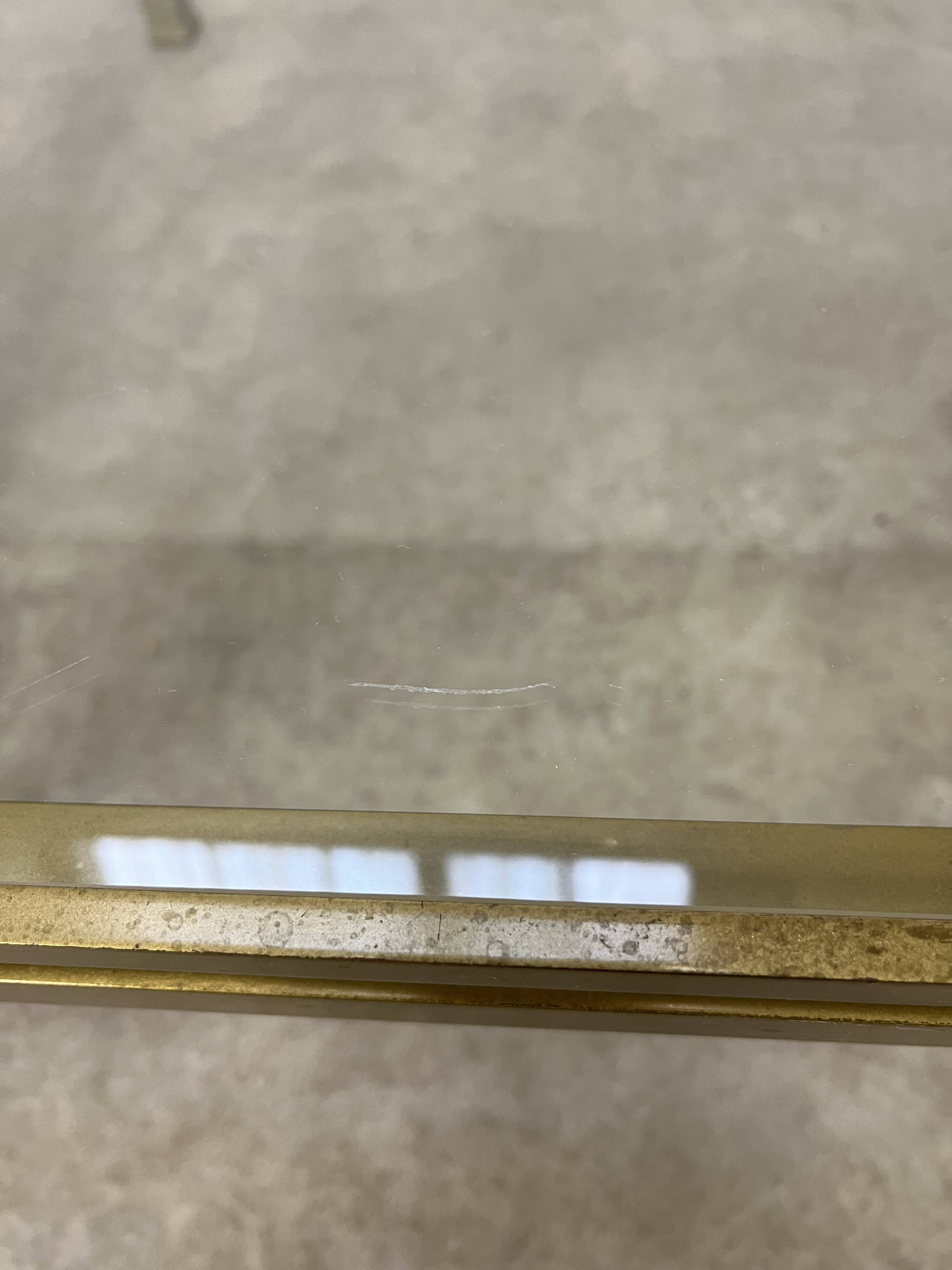 Table basse Guy Lefèvre pour Maison Jansen 1970