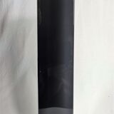 Vase cubiste a Riecke en verre coloré noir -50 cm