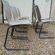 Lot de 7 chaises années 80