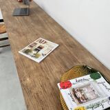 Oak console farm table 3m