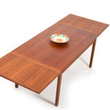 Old Børge Mogensen extendable dining table in teak & oak by FDB