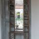 Art deco coat rack, wrought iron coat rack, cloakroom