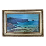 Marine painting Désiré-Lucas early twentieth oil on canvas