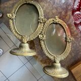 Porte photo en laiton