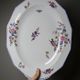 Bernardaud Limoges porcelain serving platter with floral decoration, 1920s-1950s