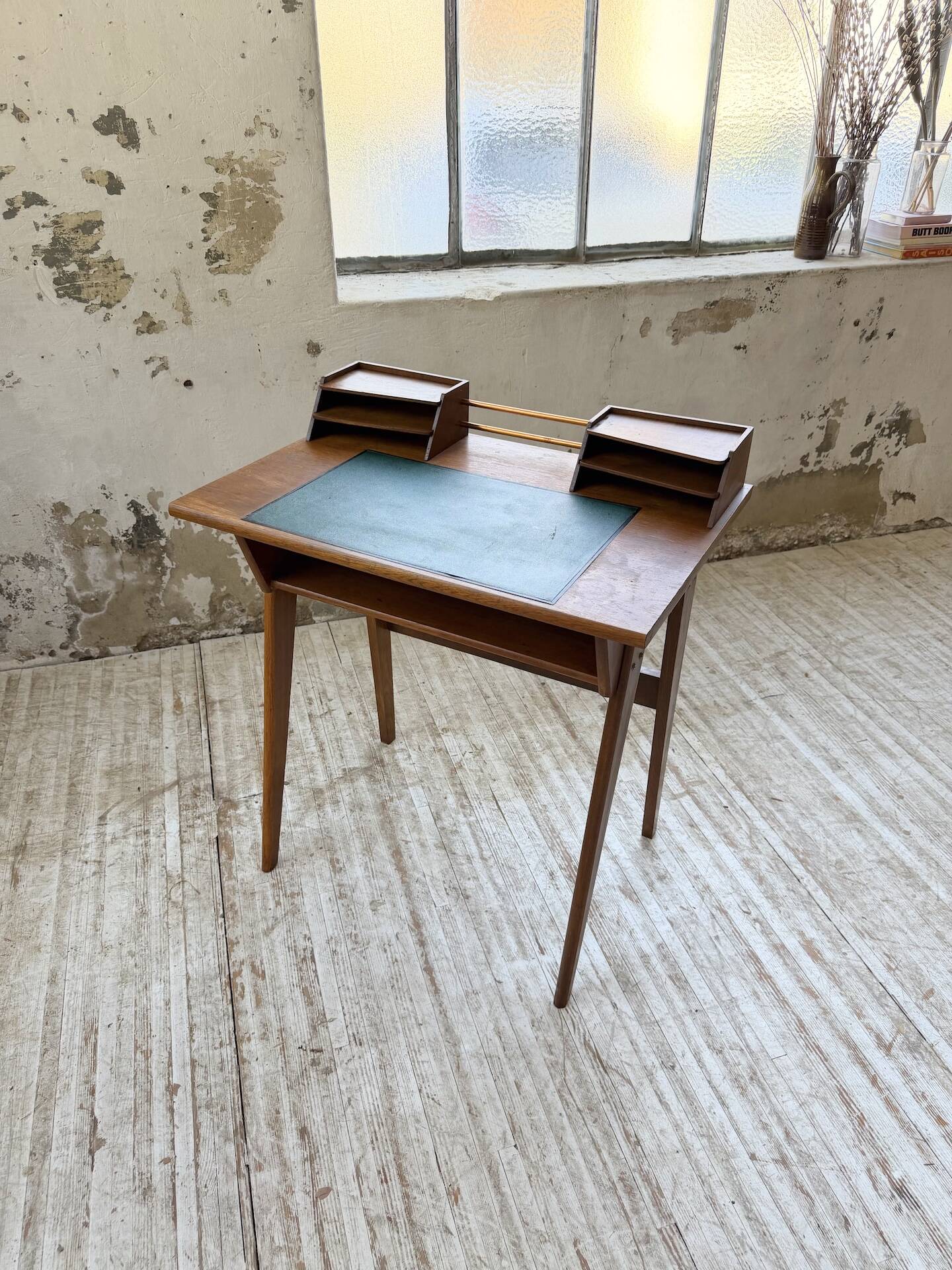 1960s compass desk reconstruction