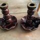 Lot bougeoirs vintage