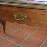 Oak with 5 drawers desk