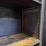 Library - English mahogany display cabinet