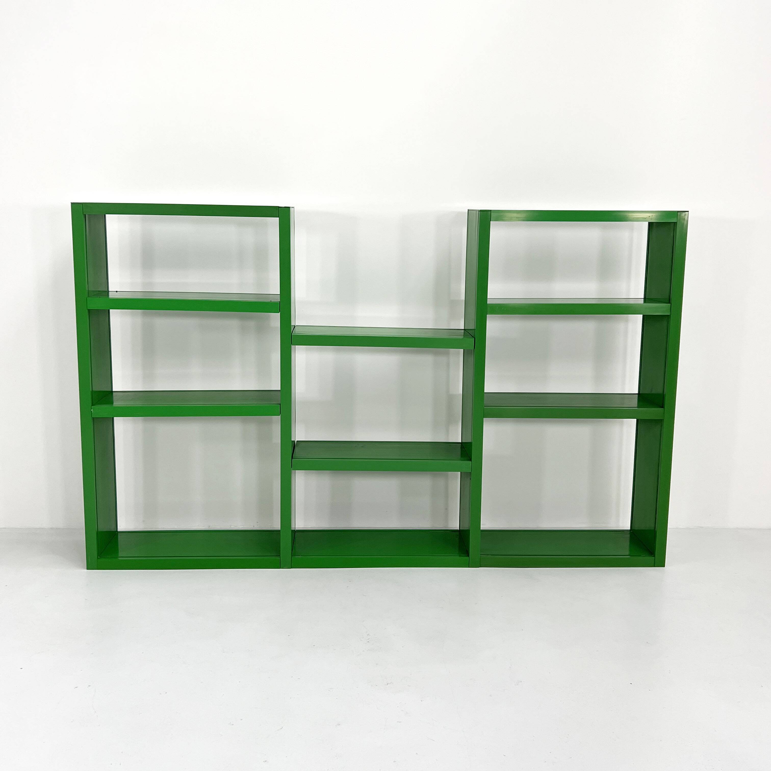 Green "Dodona 300" modular shelf by Ernesto Gismondi for Artemide, 1970