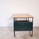 Desk with bauhaus style tubular steel chair