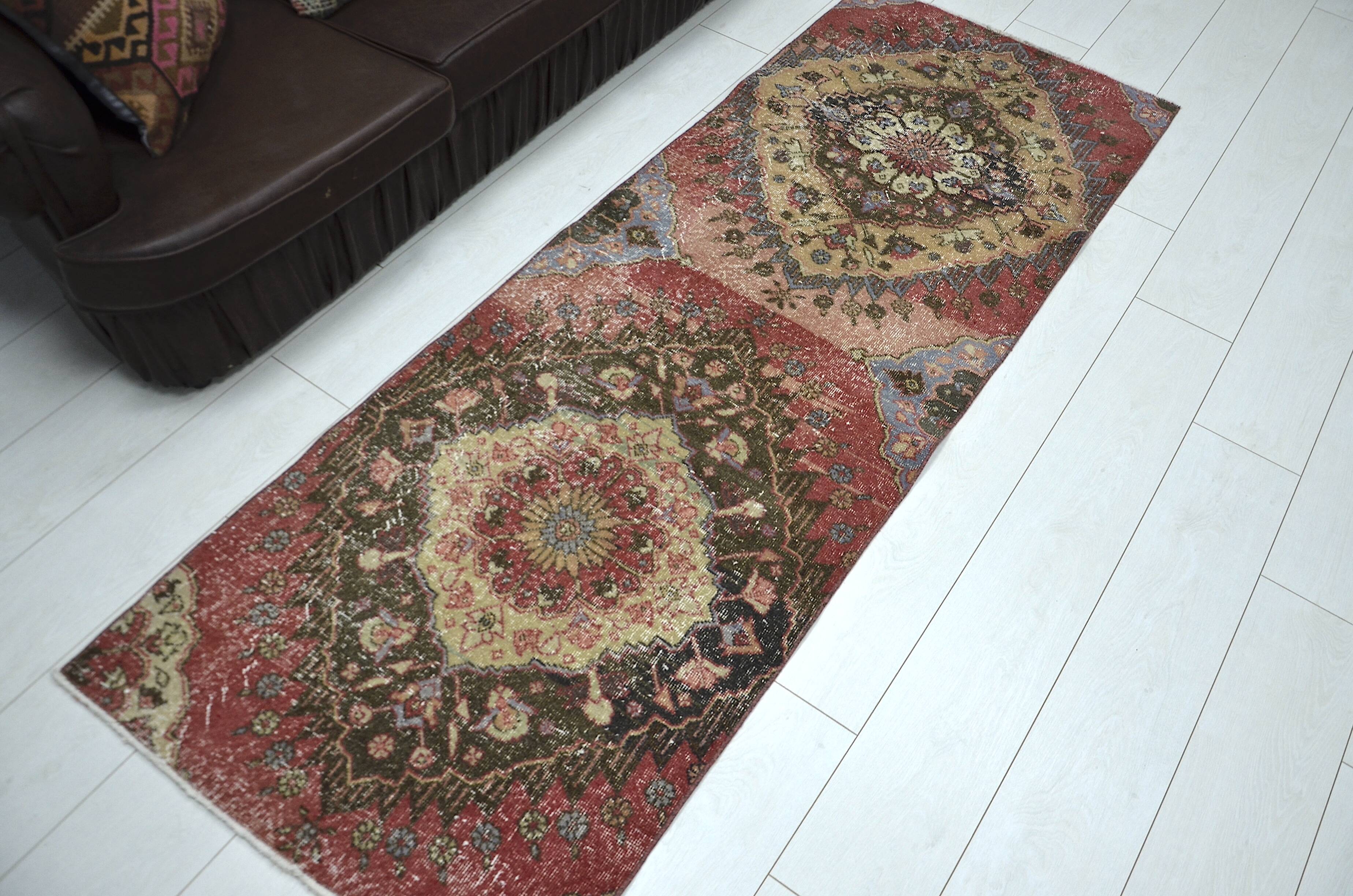 Red & Green Turkish Runner sk 2249