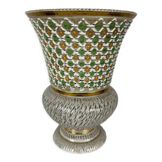 Earthenware vase - jacques breugnot