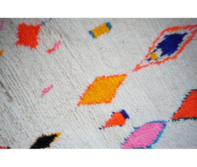 Colorful Berber carpet handmade 182 x 108cm