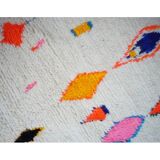 Tapis berbère coloré fait main 182 x 108cm