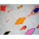 Colorful Berber carpet handmade 182 x 108cm