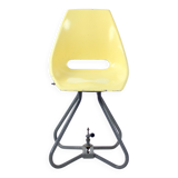 Yellow Tram Chair By Miroslav Navratil For Vertex, 1960s