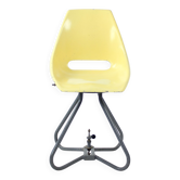 Yellow Tram Chair By Miroslav Navratil For Vertex, 1960s