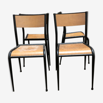 4 Vintage chairs 1960