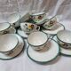 8 coffee cups Lunéville from 1940/50