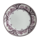 Antique English decorative porcelain plate "Poonah" by Brown-Westhead,