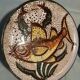 Fish service Vallauris dish + 12 plates
