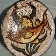Service à poisson Vallauris plat + 12 assiettes