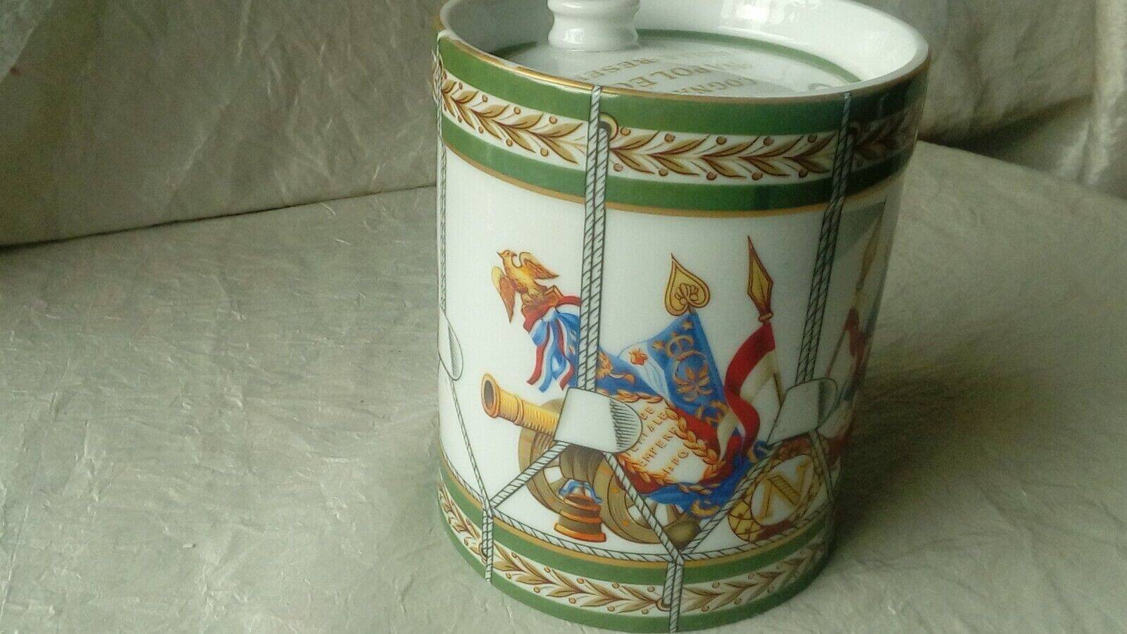 Napoleon cognac porcelain bottle camus haviland limoges empir style