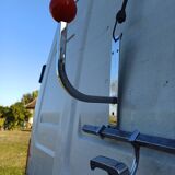 Vintage chrome coat rack and plastic balls