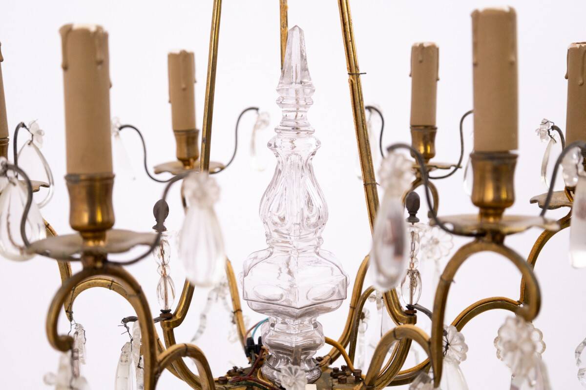 Chandelier, circa 1950, France.