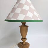 Checkered lampshade