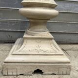 Carved wooden column