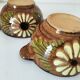 Vintage ear bowl duo