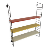 Vintage 1950 Tomado bookshelves pocket D.Dekker - 61 x 48 cm