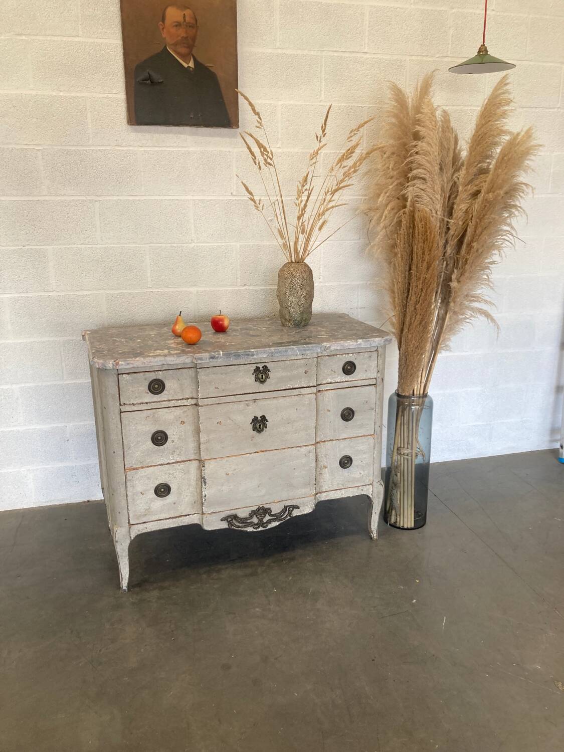 Old Louis XVI style chest of drawers