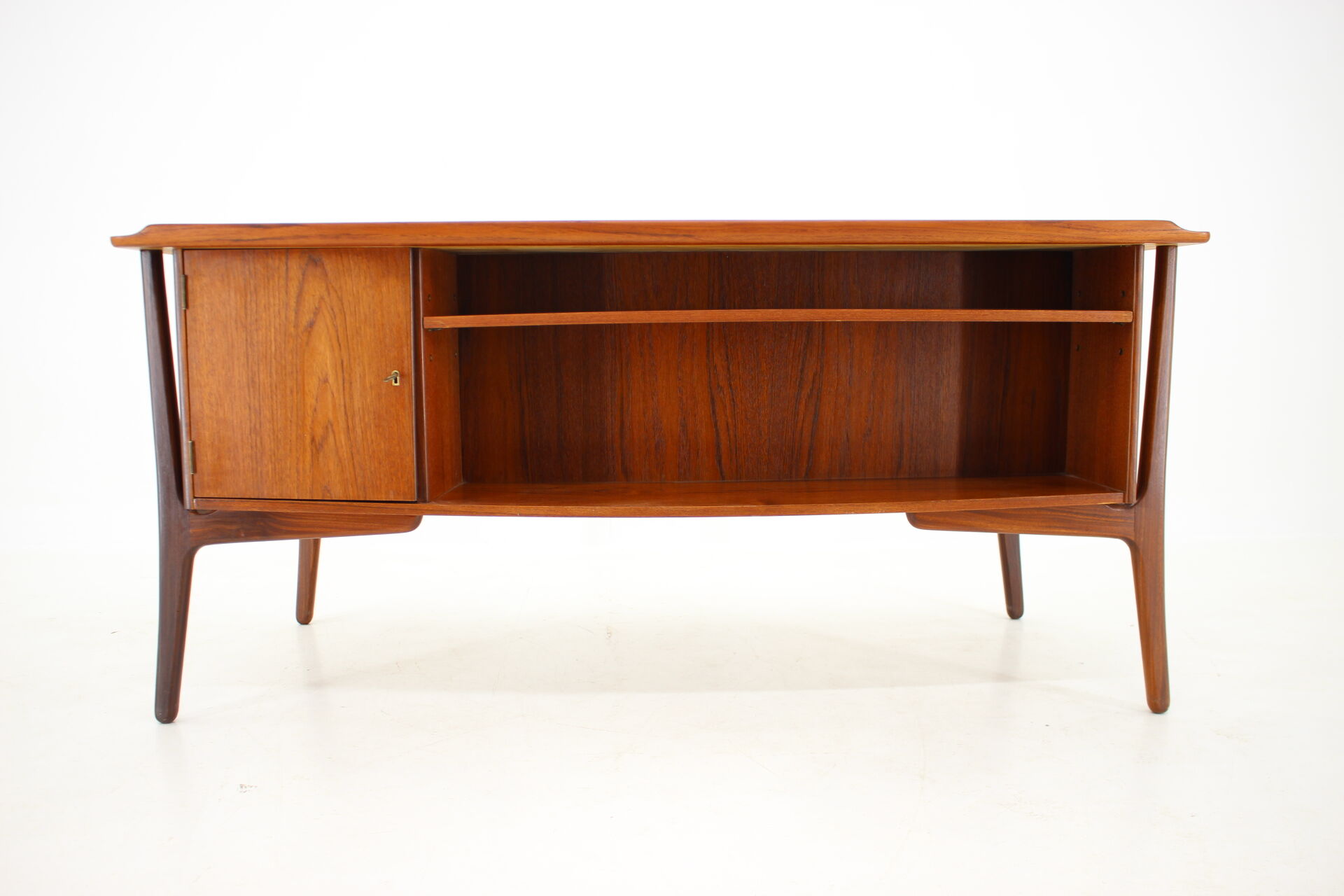 1960s Svend Åge Madsen Teak Writing Desk for H.P. Hansen, Denmark-