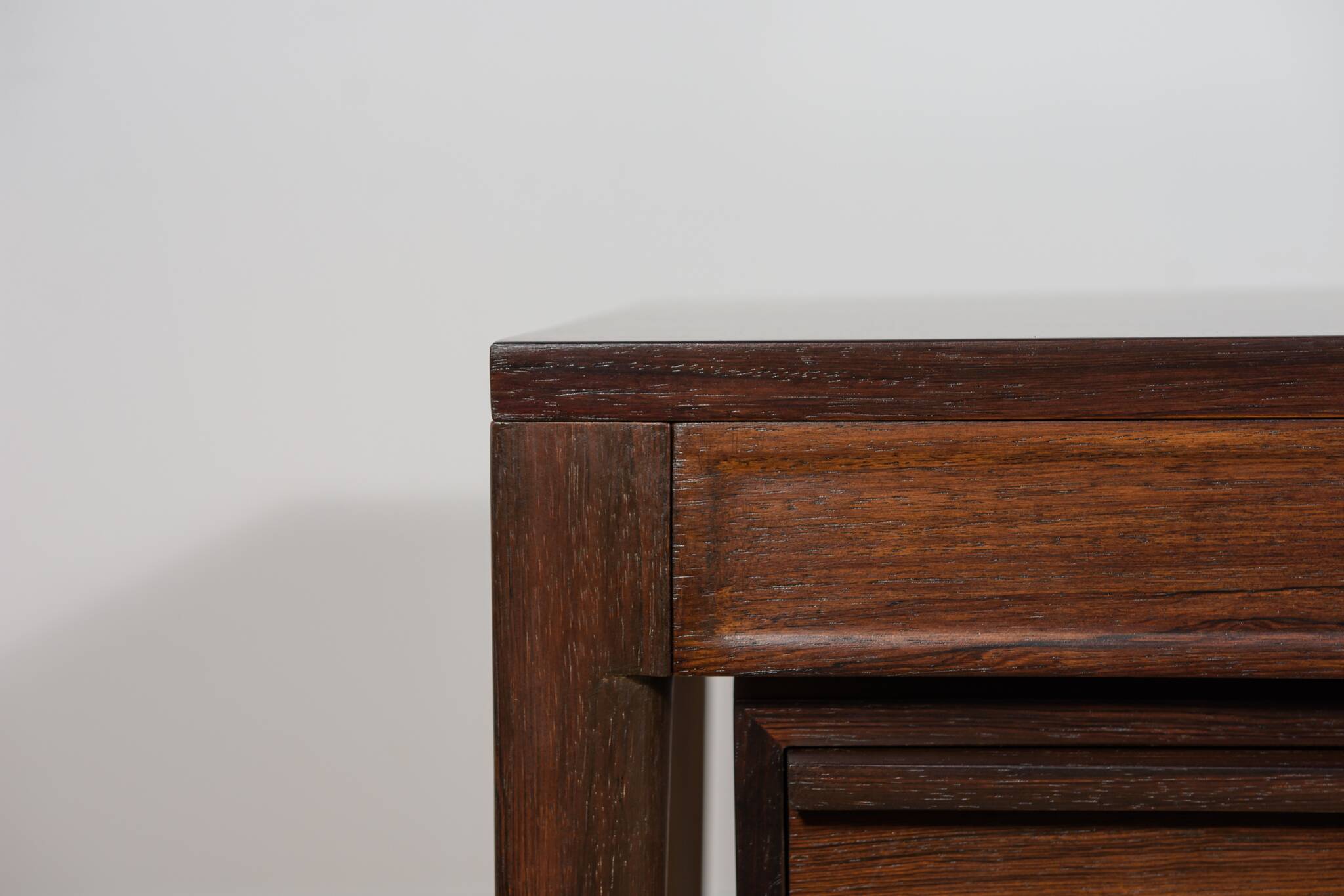 Mid-Century Rosewood Freestanding Desk FD 951 Model Diplomat.