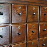 Netherlands 1920s oak hair wardrobe